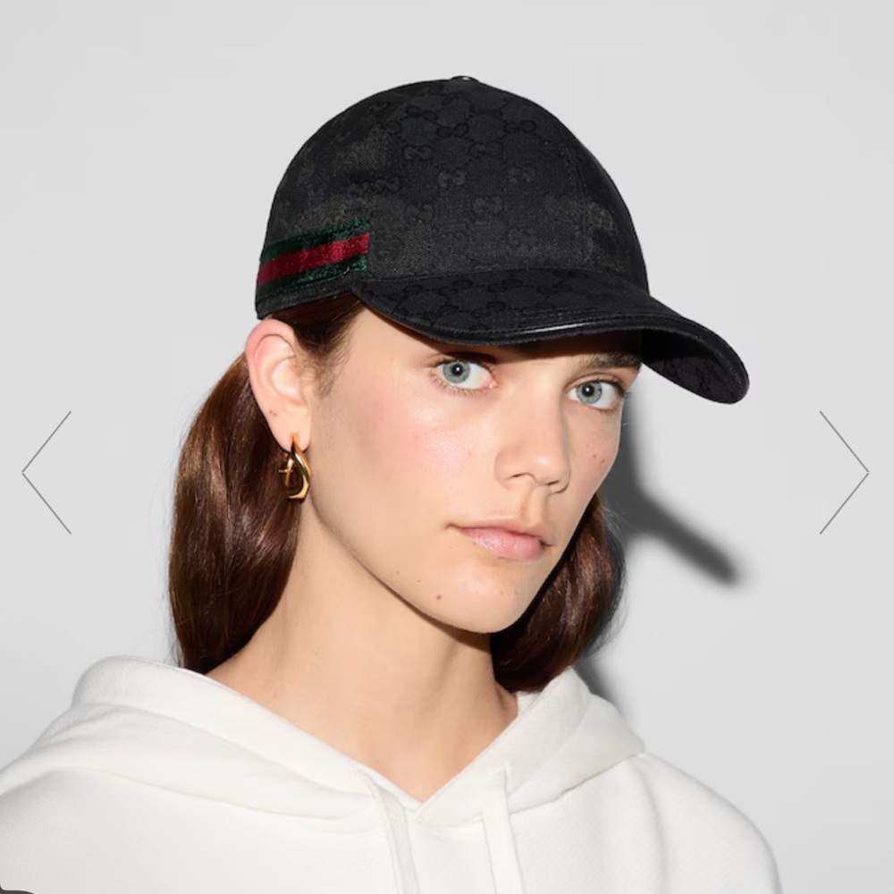 Gucci Black Baseball Cap